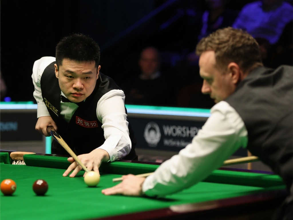 斯诺克世锦赛:范争一首轮惜败马克-艾伦,6-10无缘晋级 斯诺克世锦赛:范争一首轮惜败马克-艾伦,6-10无缘晋级
